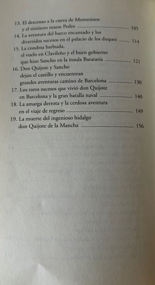Libro Don Quijote de la Mancha