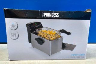 Freidora Princess de 3L, 2000W. Nueva.