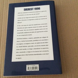 LOTE 3 LIBROS ALPINISMO EVEREST