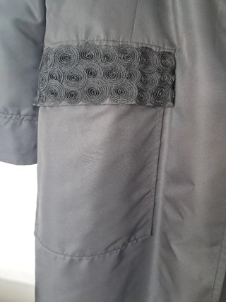 Gabardina Tintoretto Negra