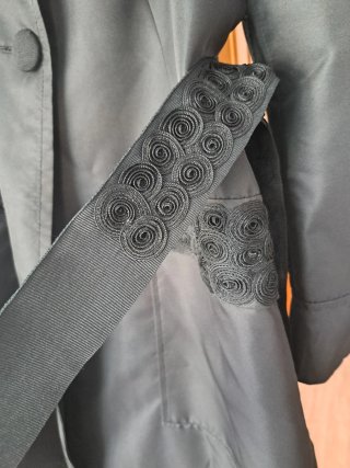 Gabardina Tintoretto Negra