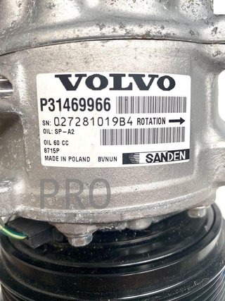 ORIGINAL COMPRESOR AIRE ACONDICIONADO P31469966