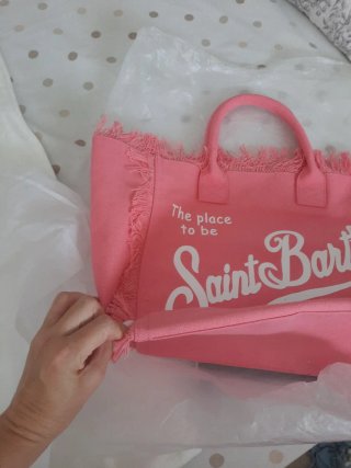 Bolso de playa Saint rosa nuevo