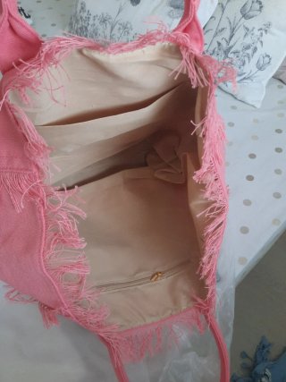 Bolso de playa Saint rosa nuevo