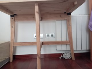 Mesa de madera antigua madera