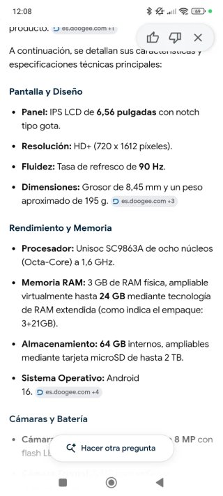 DOOGEE Note 56 64GB