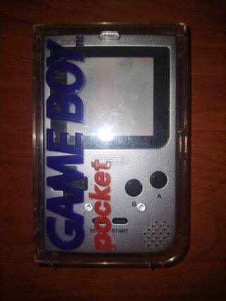 Nintendo Game Boy Pocket Plata - Pantalla Rota