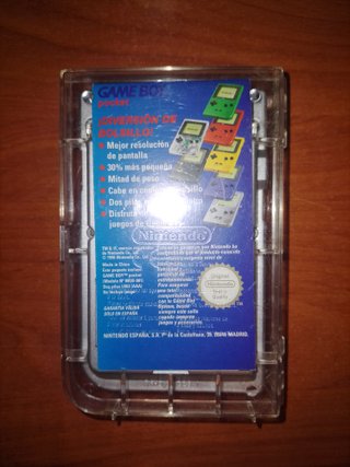 Nintendo Game Boy Pocket Plata - Pantalla Rota