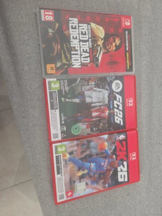 Fifa nba y red dead switch