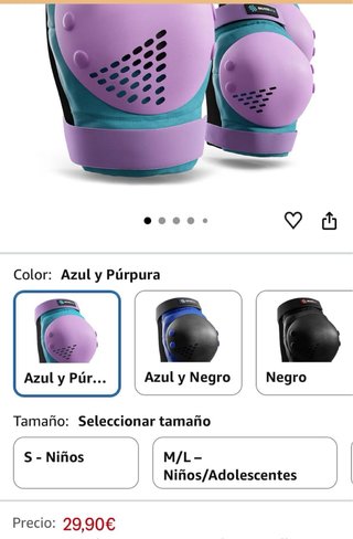Protecciones Skate/Patines Muñeca/Manos talla S