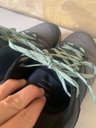 Deportivas grises y turquesa talla 41