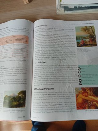 Lengua castellana y literatura 1, Le Bachillerato