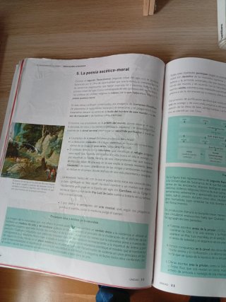 Lengua castellana y literatura 1, Le Bachillerato