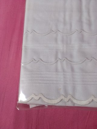 Juego Sábanas 135cm Tergal Bordado Nuevo