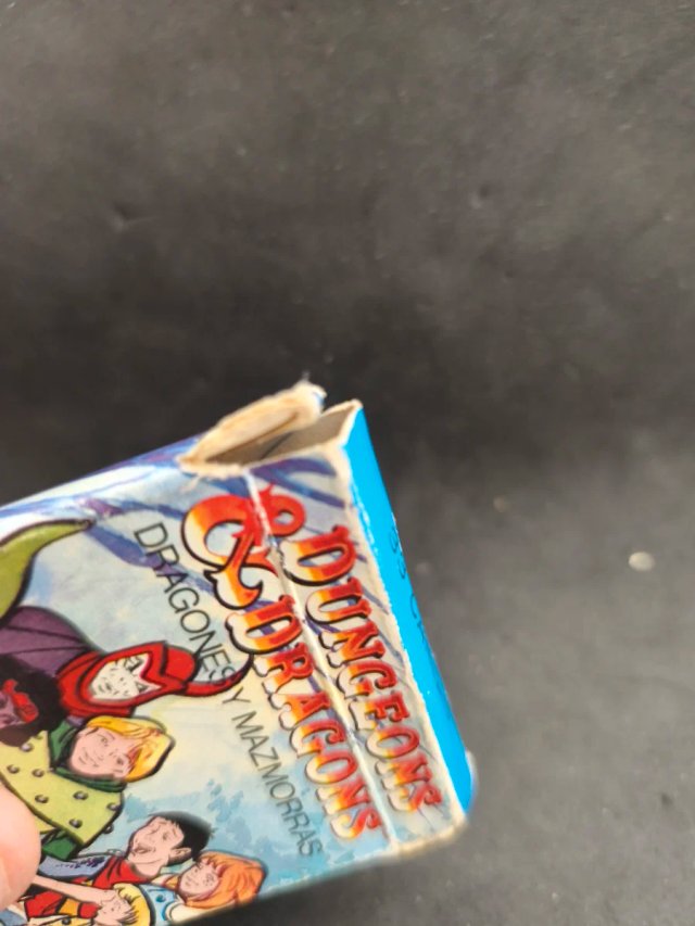 Juego Cartas Dragones y Mazmorras Fournier 1985