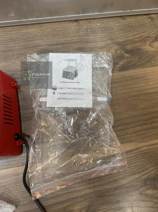 Molinillo de vidrieras con deflector acrílico, máquina