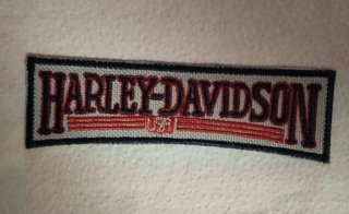 Parche Harley Davidson Termoadhesivo