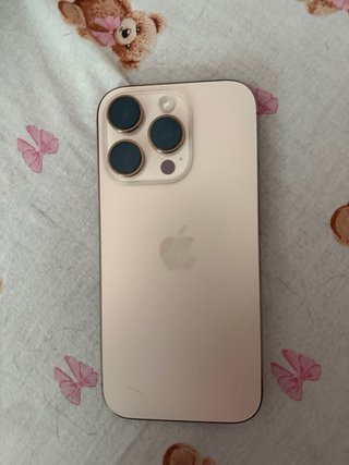 iPhone 16 Pro Dorado 128GB Bateria 90% Como nuevo