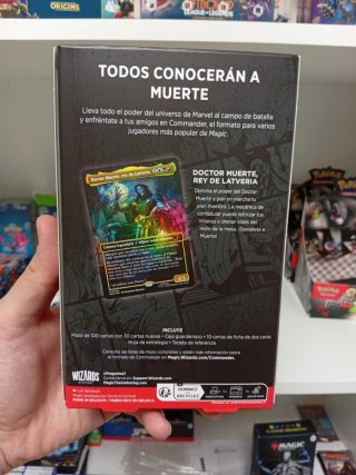 Mazo Magic Commander Marvel, doctor muerte español