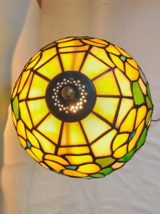 Lampada Tiffany Vetro Metallo
