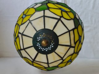 Lampada Tiffany Vetro Metallo