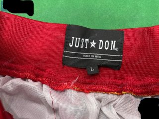 Pantalones Cortos NBA Just Don Rojos