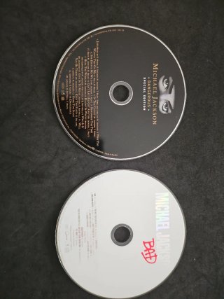 CDs Michael Jackson x2: Bad/Dangerous