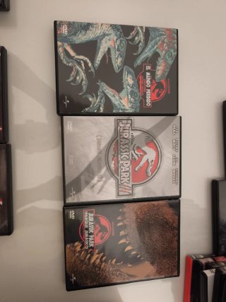 Pack 3 Películas Jurassic Park DVD