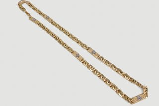 Cadena de oro 18k con eslabones