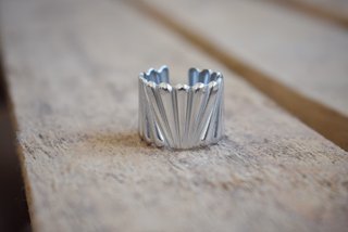 Anillo Helios plateado