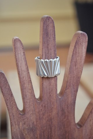 Anillo Helios plateado