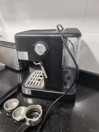 Cafetera Silvercrest Negra