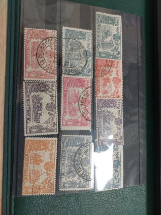 Serie sellos El Quijote 1905