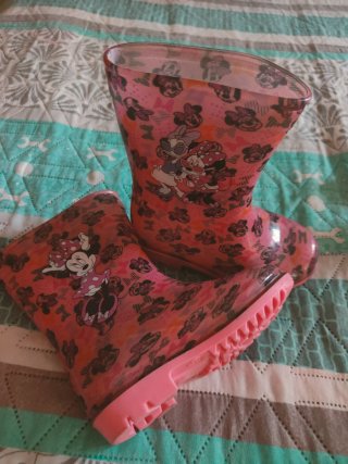 Botas de agua niña Talla 25 Minnie Mouse