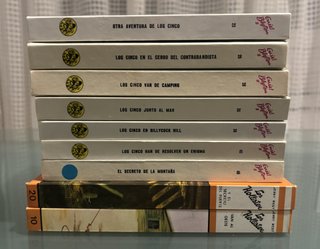 Pack Lote 5 libros de los Cinco 2 Hollister