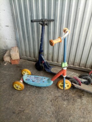 Patinetes infantiles y para adultos