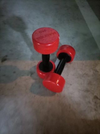 Conjunto de musculación.