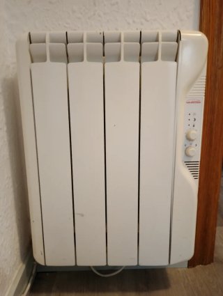 Radiador eléctrico blanco