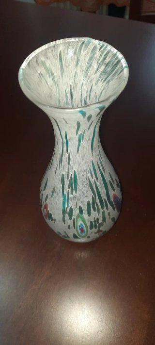 Vaso in vetro di Murano