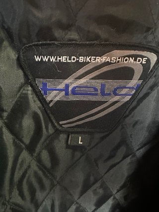 Chaqueta Moto TL Negra y Azul
