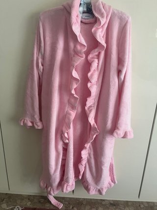 Vestaglia non lunga donna taglia unica rosa