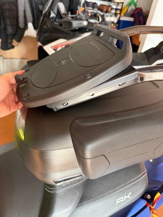 Baúl Kymco AK 550 Negro/Azul