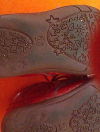 Botas rojas talla 20 unisex