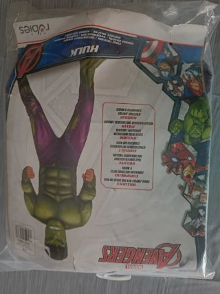 Disfraz Hulk Talla 7-8 años