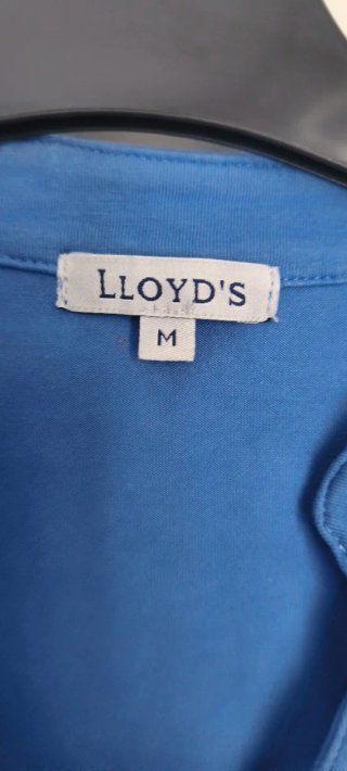 Camiseta azul Lloyd's Talla M
