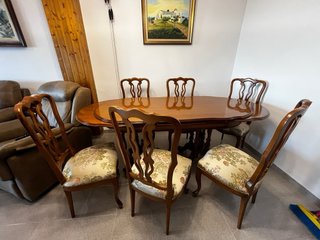 Juego 6 Sillas Comedor Tapizadas