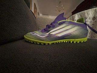 Botas de fútbol Adidas Morado y Verde