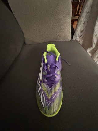Botas de fútbol Adidas Morado y Verde