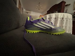 Botas de fútbol Adidas Morado y Verde