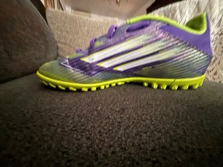 Botas de fútbol Adidas Morado y Verde